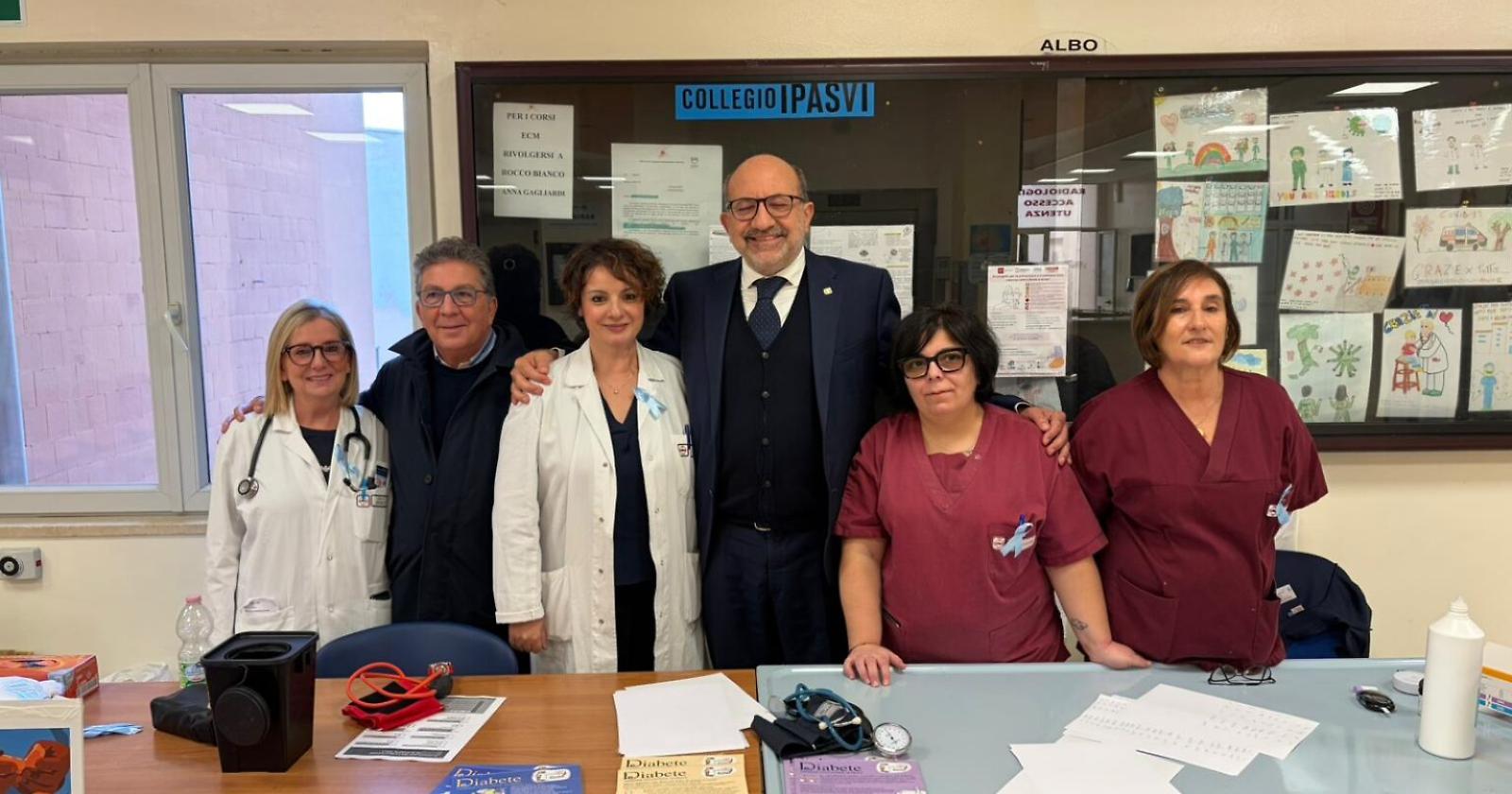 Screening del diabete, Latronico: "La Regione Basilicata mette la prevenzione al centro"