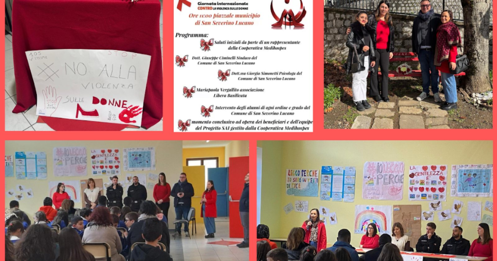 San Severino Lucano: giornata di sensibilizzazione contro la violenza sulle donne