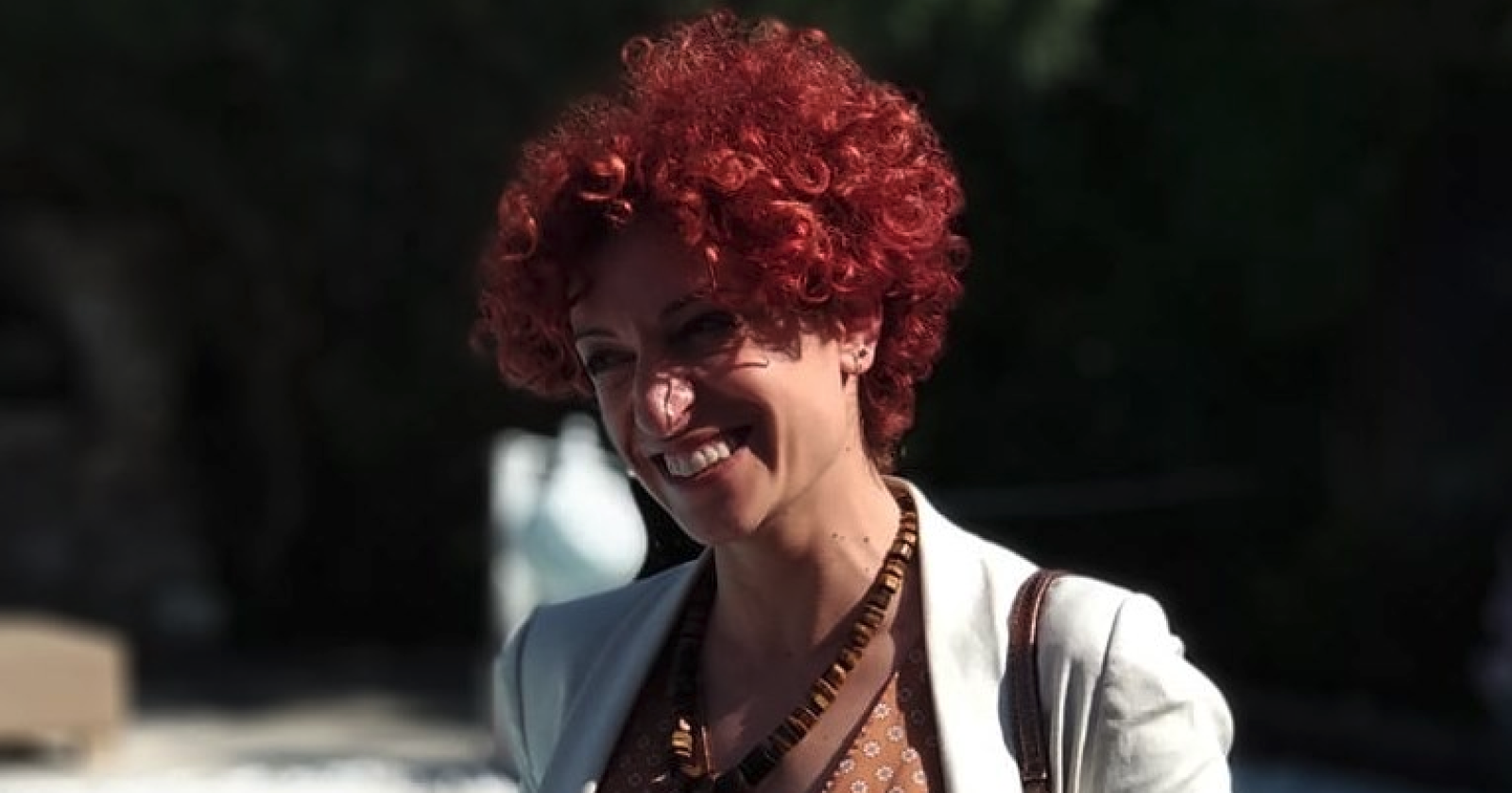 Angela Blasi, la rossa consigliera delle pari opportunità