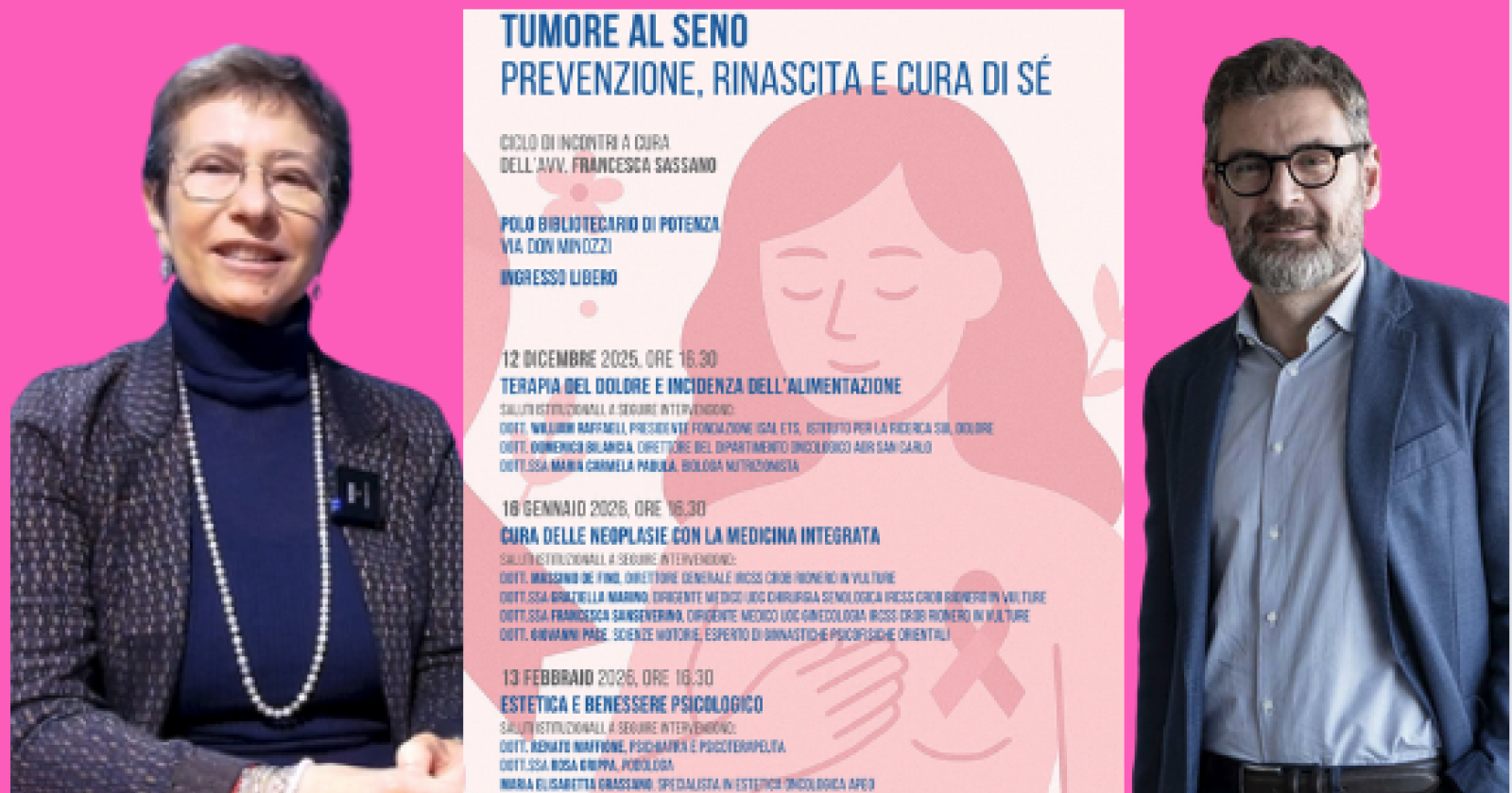 Tra diagnosi e rinascita, Potenza apre uno spazio di verità sul tumore al seno