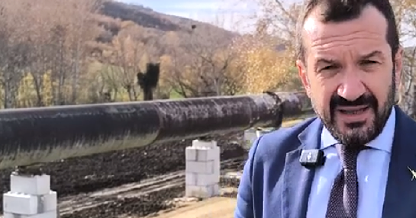 Riconnessione tra le dighe di Acerenza e Genzano, Pepe verifica lo stato del cantiere: "Opera verso la messa a regime"