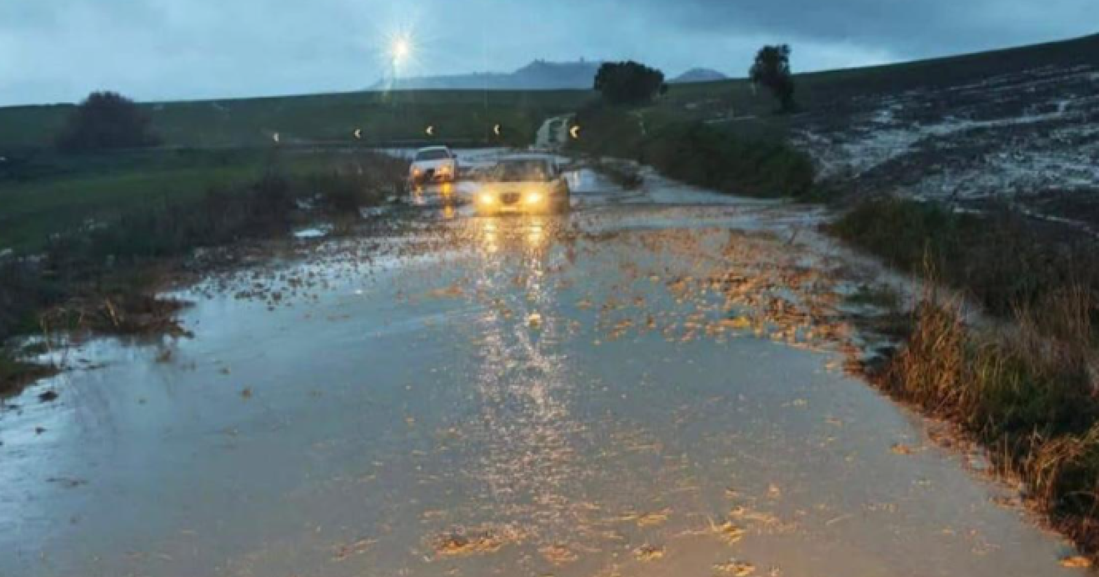 Materano piegato dal maltempo, ma non si registrano feriti 