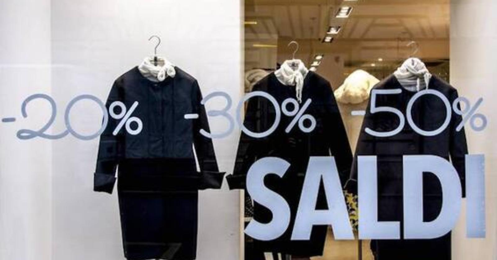 Saldi invernali al via: dal 2 gennaio in Valle d&rsquo;Aosta, dal 3 nel resto d&rsquo;Italia. Giro d'affari da 6 miliardi di euro