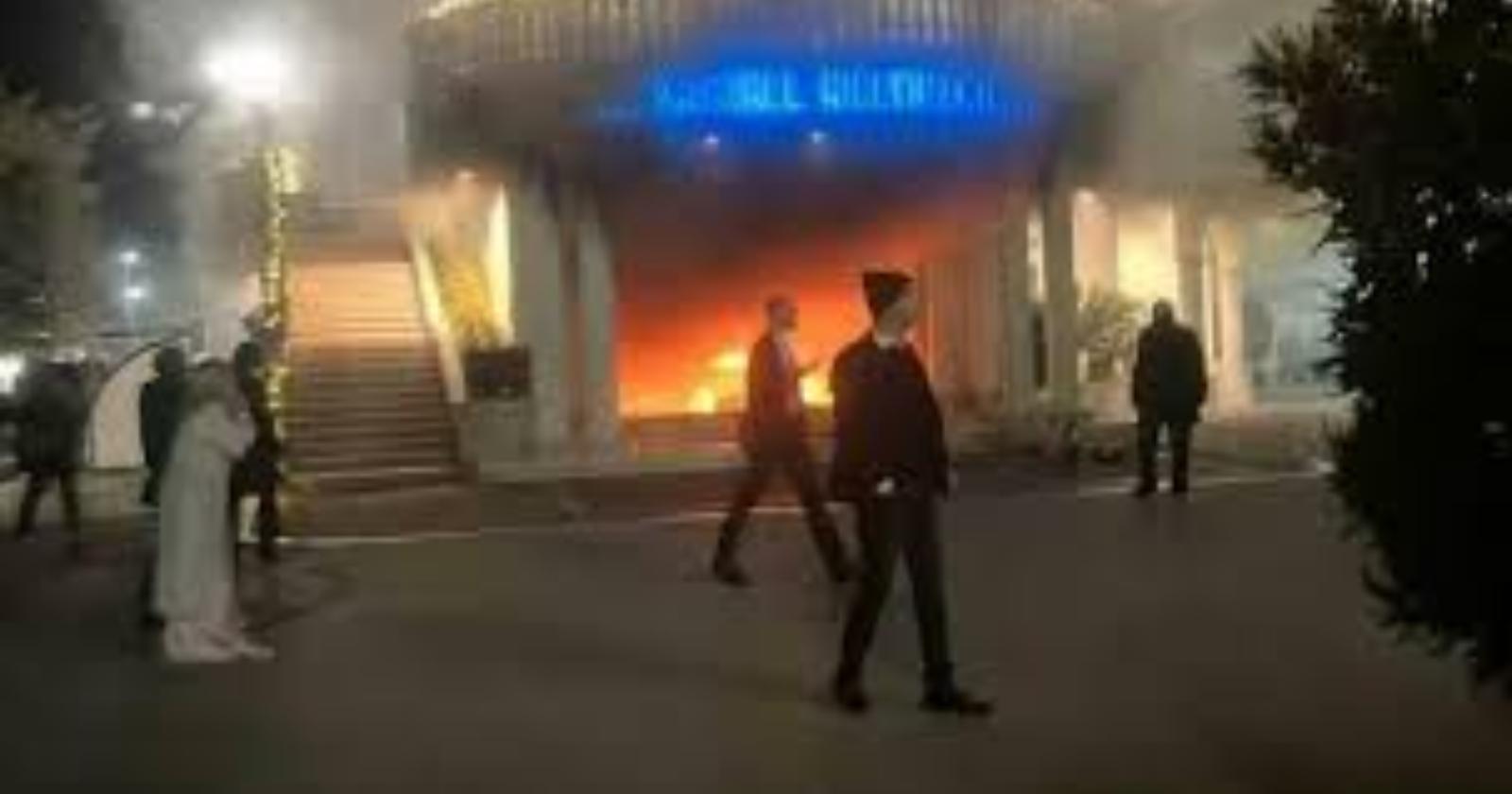 l matrimonio prende fuoco ad Ariano Irpino, nell&rsquo;incendio ustionato lo sposo