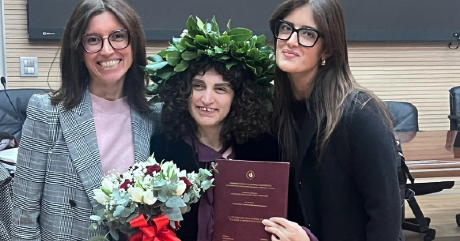 Un giorno raro e una tesi che parla di futuro