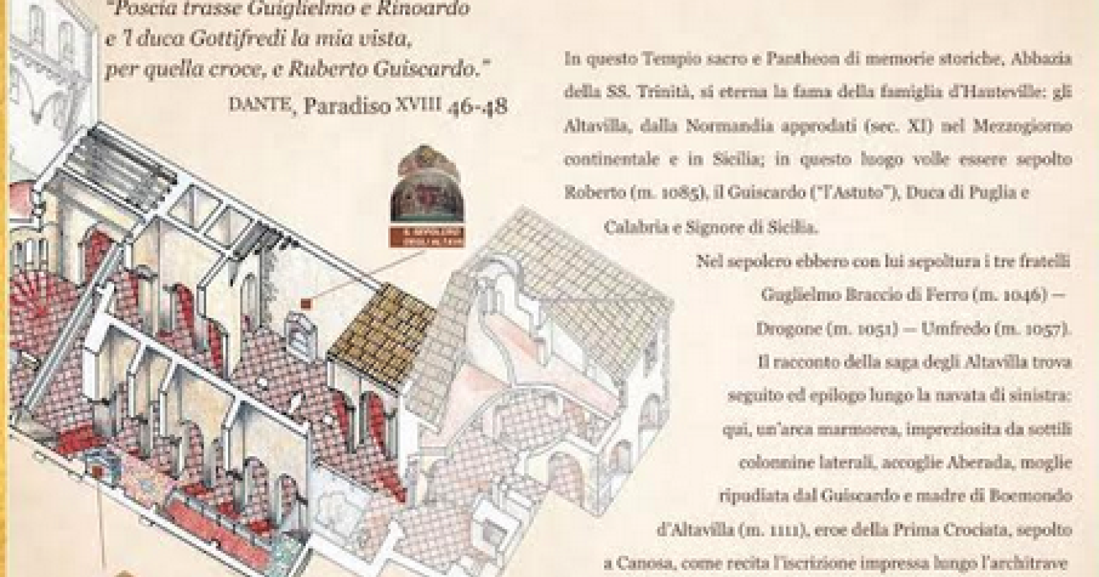 Venosa, il mausoleo dei Normanni: gli Altavilla tra pietra, memoria e potere