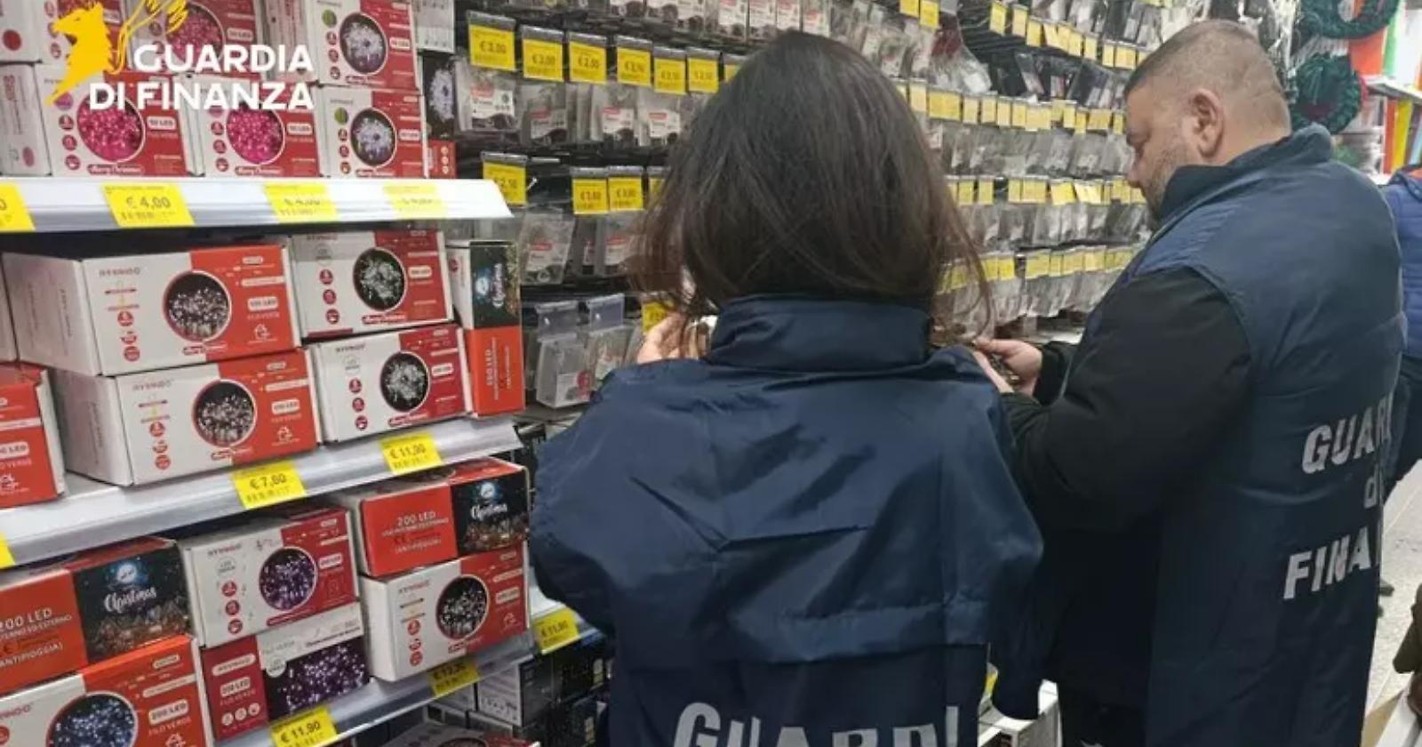 Matera, sequestrati oltre 126mila prodotti non conformi