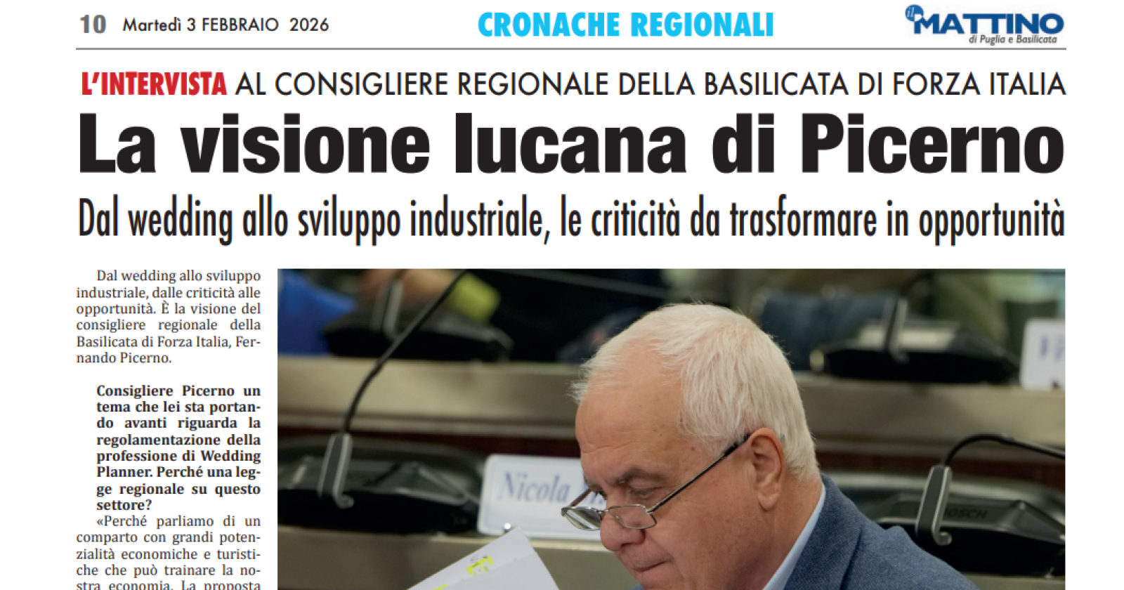 La visione lucana di Picerno 