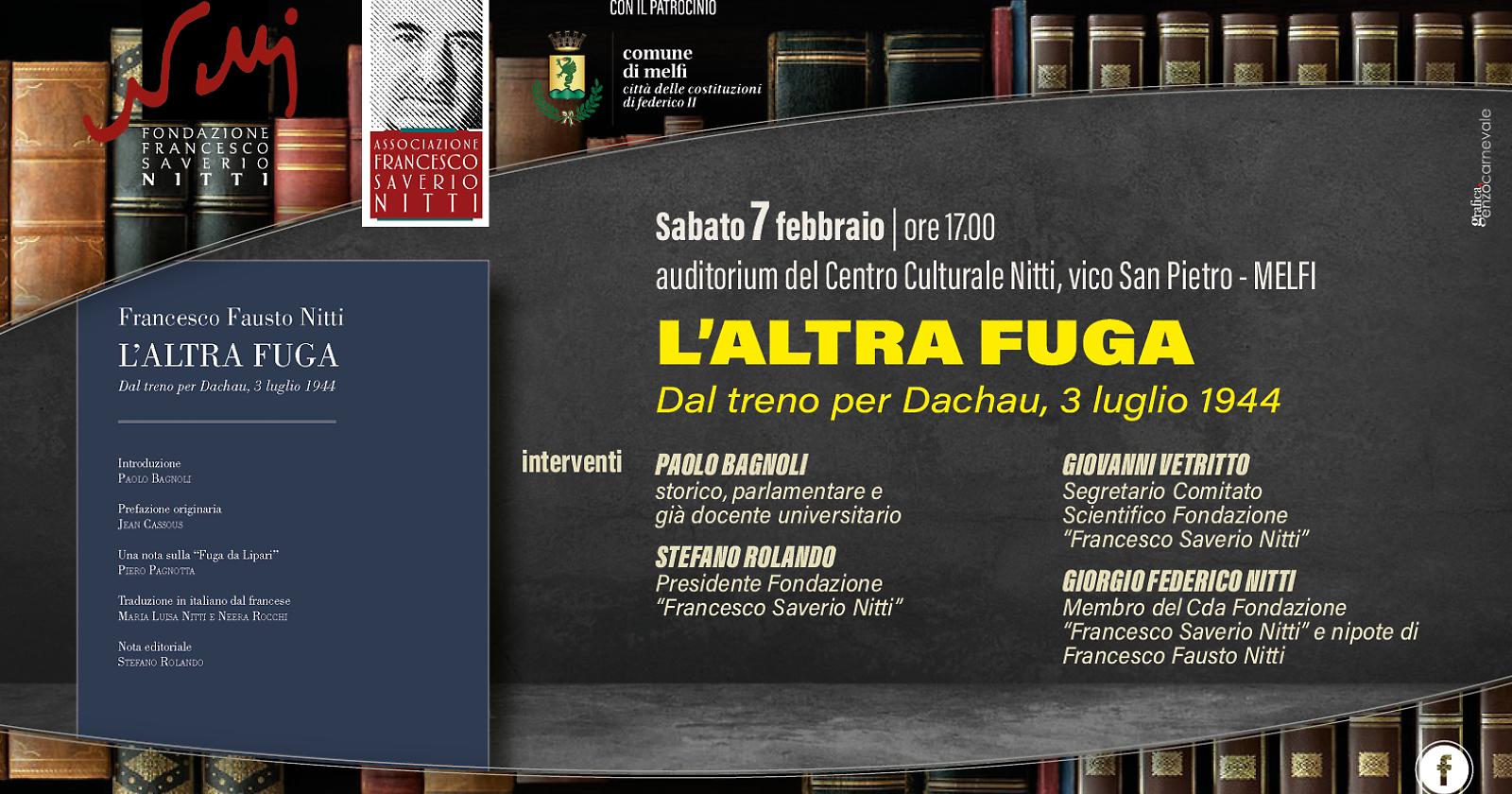 A Melfi il diario di coraggio di Francesco Fausto Nitti