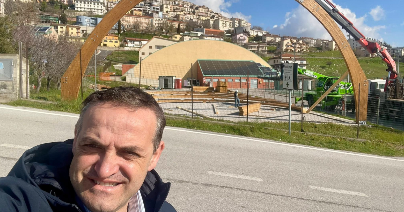 Il Palazzetto del tennis simbolo di una Viggiano che cresce