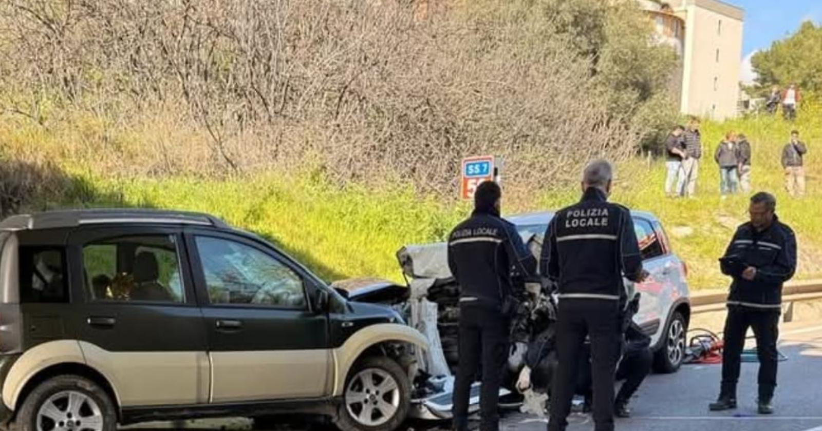 Scontro mortale sulla Statale 7 a Matera: un morto e due feriti