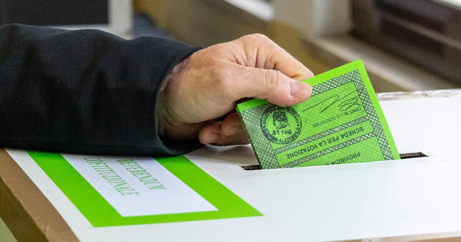 Mappa del voto: No prevalente, S&igrave; avanti solo in Lombardia, Veneto e Friuli-Venezia Giulia