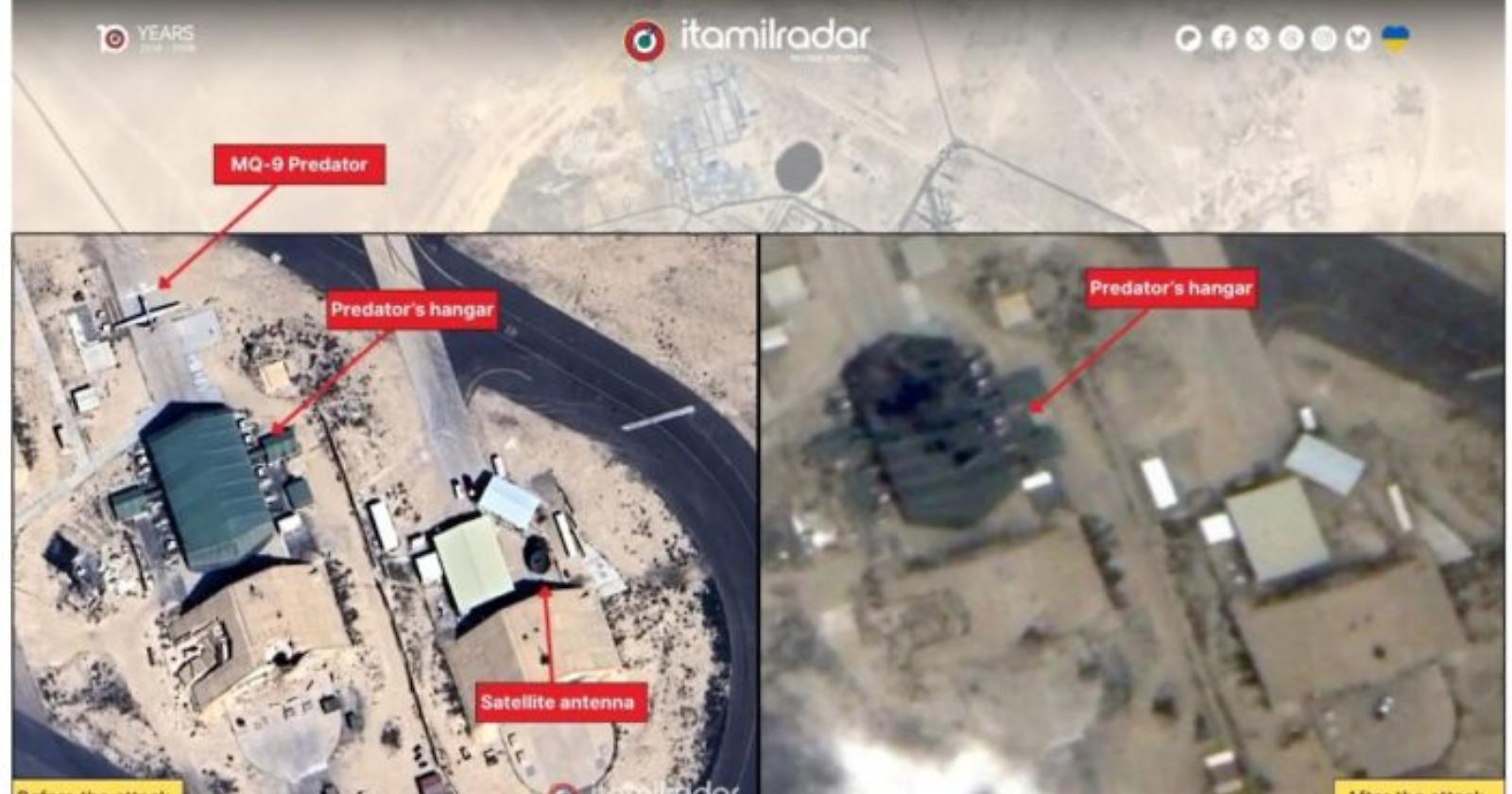 L'Iran distrugge in Kuwait un Predator della base militare di Amendola 