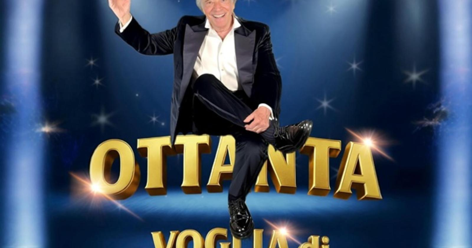 Montesano fa tappa a Lavello: 80 anni tra memoria, risate e teatro