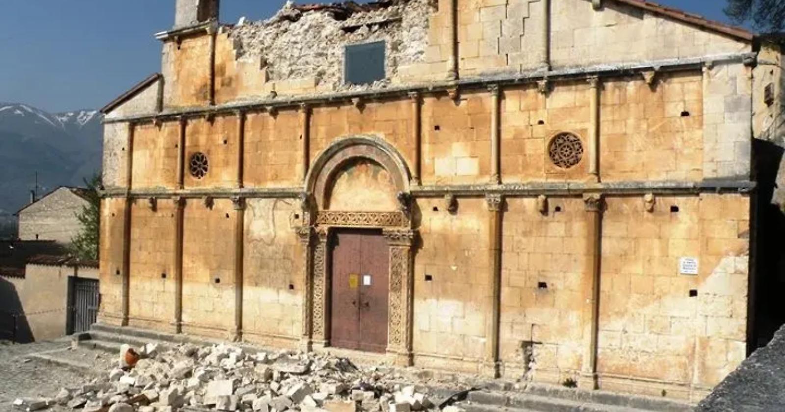 A L'Aquila rinasce la splendida chiesa dedicata a "Santa Giusta" , la martire di Siponto