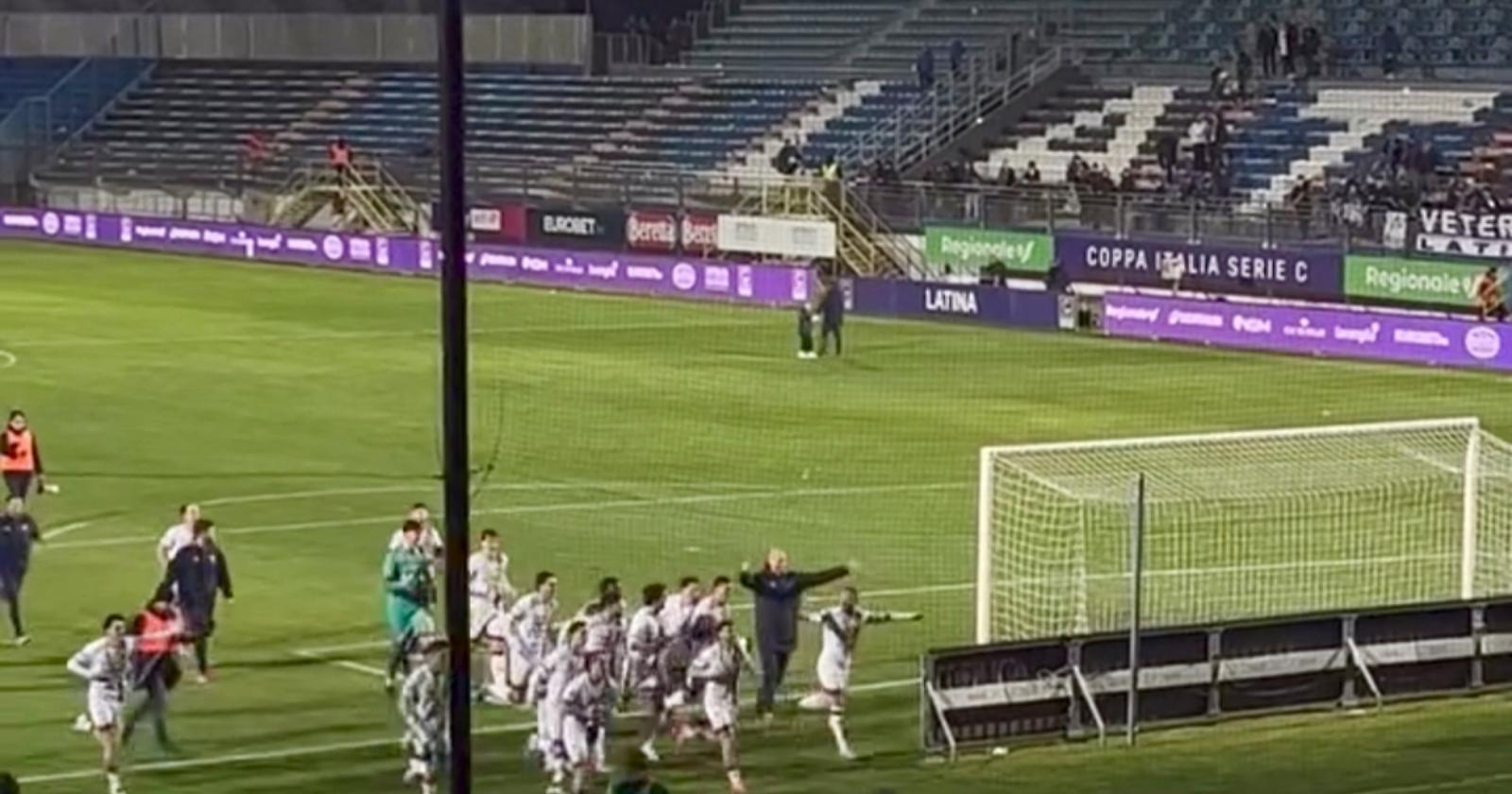 A Latina trionfo rossobl&ugrave;: Coppa Italia al Potenza, brinda il patron Macchia