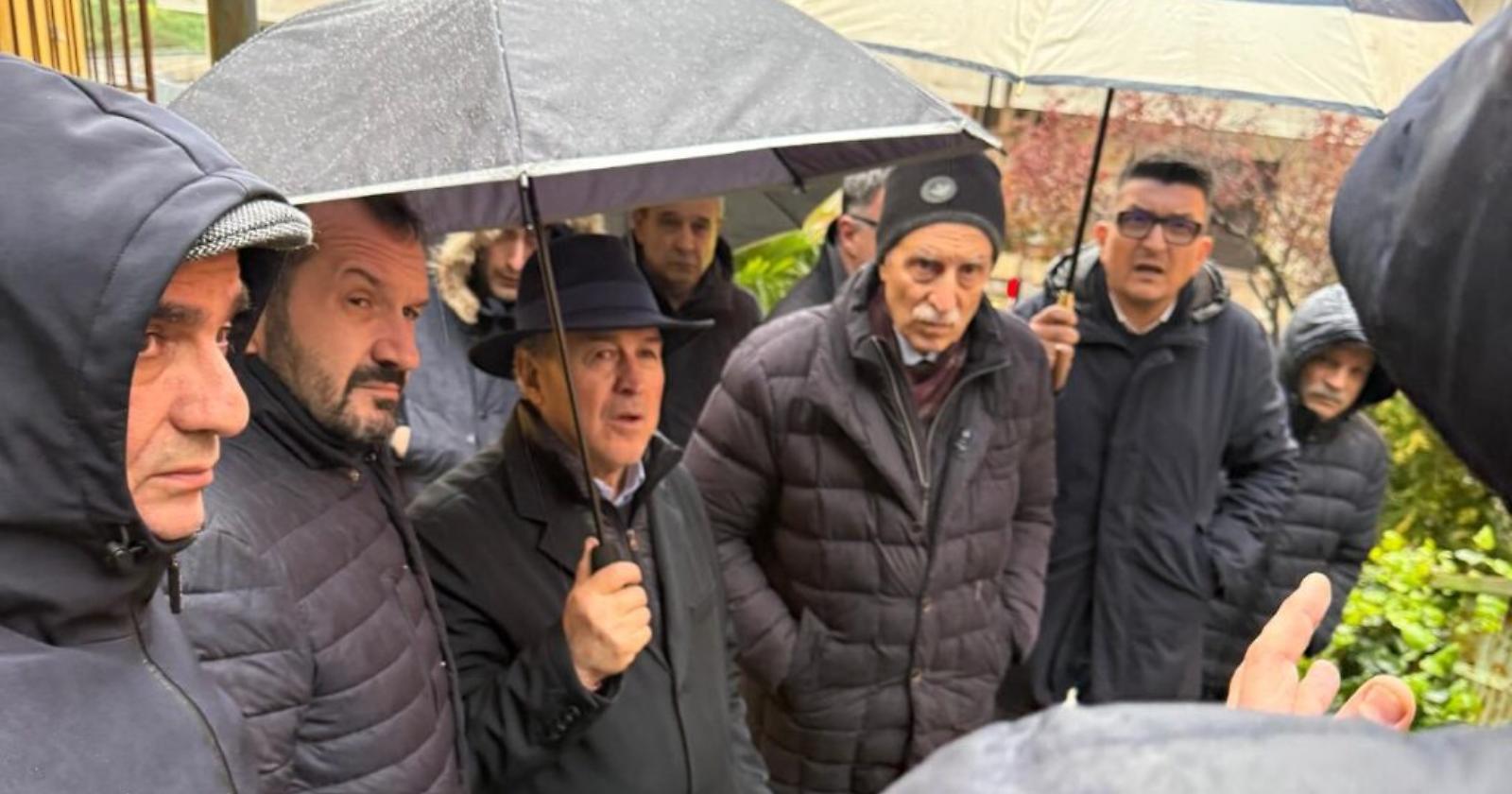 Emergenza maltempo in Basilicata, a Rapolla 7 abitazioni evacuate: Bardi e Pepe sul posto 