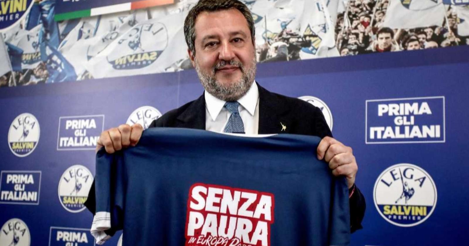 Salvini lancia &ldquo;Senza paura&rdquo;: una piazza per svegliare l'Europa 