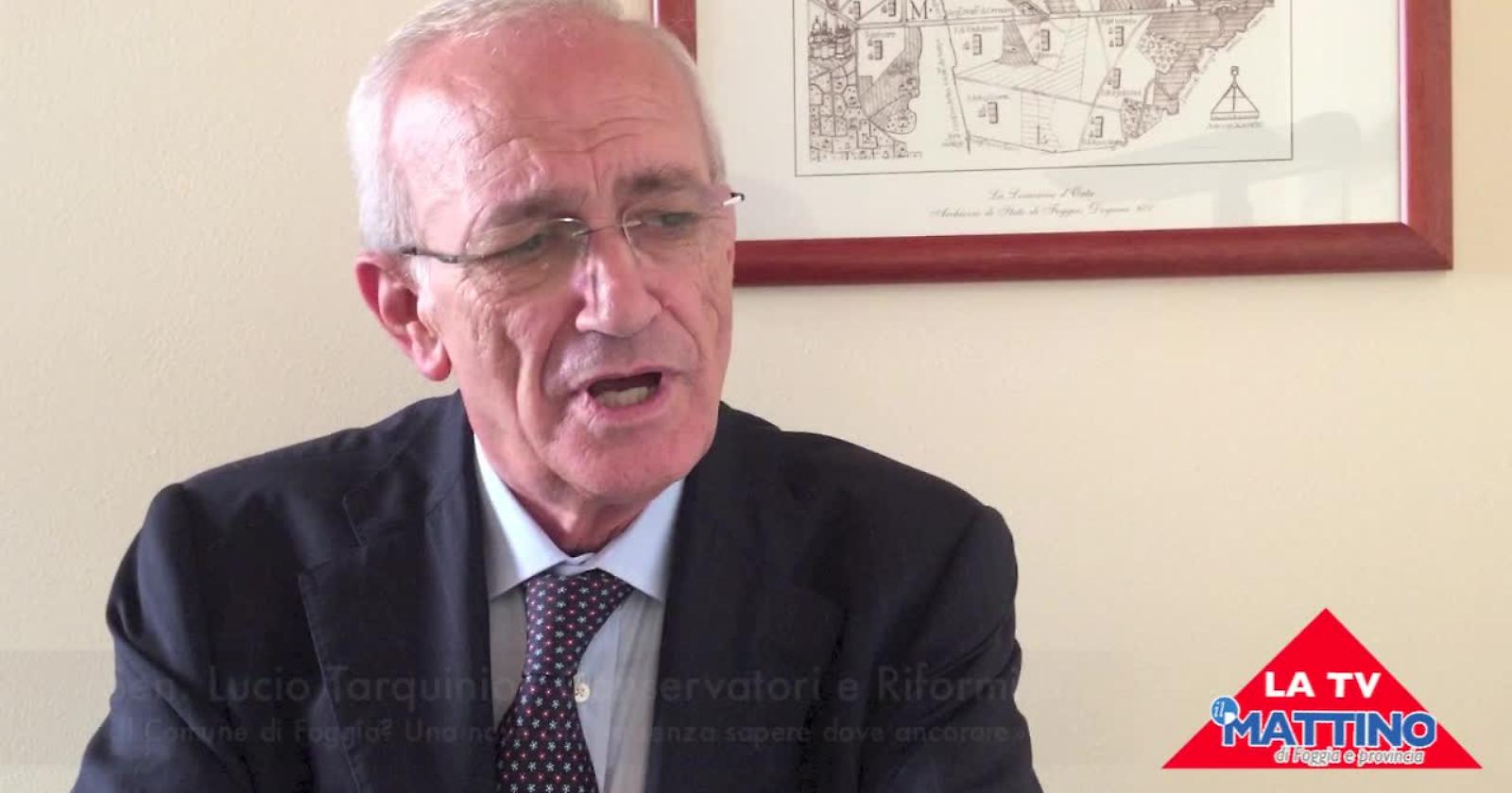 Tarquinio: «Il Comune di Foggia? Una nave senza approdo»