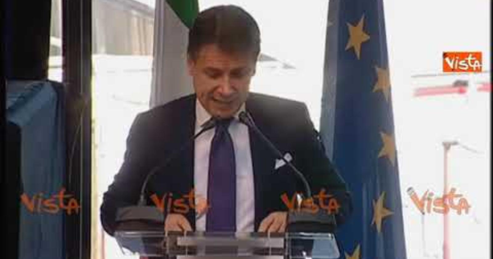 Conte a Matera: «La Città dei Sassi rappresenterà il Sud per tutto il 2019»