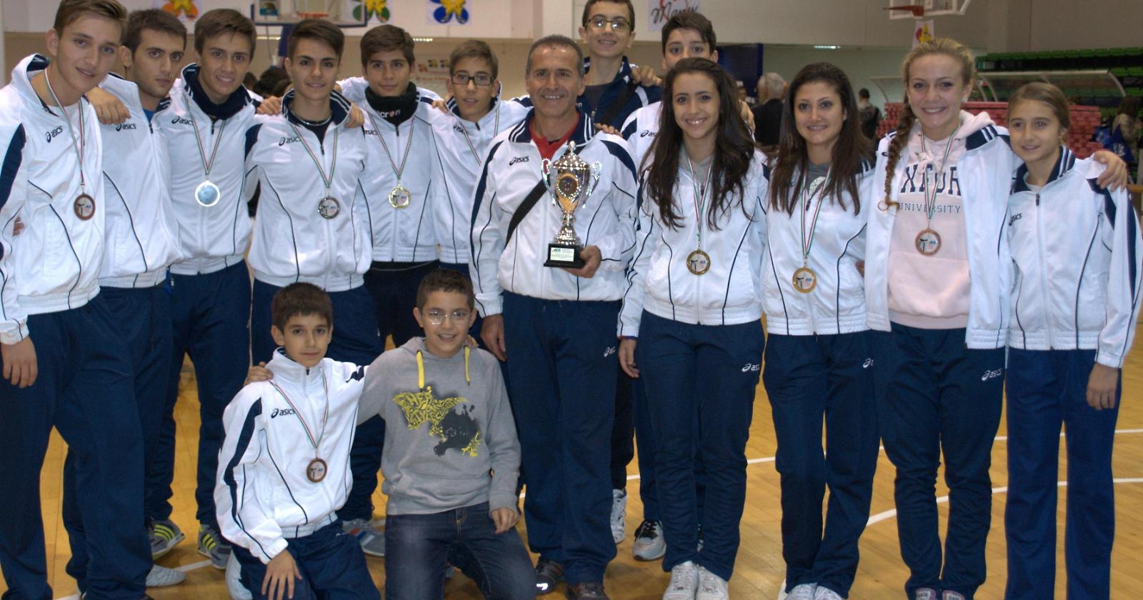 La Fisic Center si tinge d’azzurro