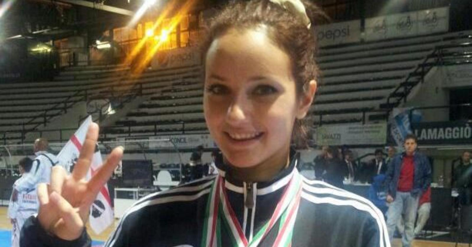 Cerignola tricolore con Veronica Erinnio