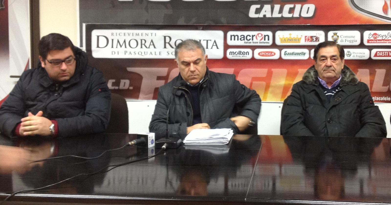 I dirigenti in sala conferenze