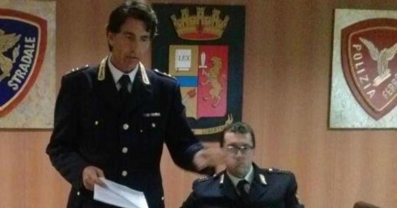 Il Dirigente delle Volanti Pasquale Fratepietro