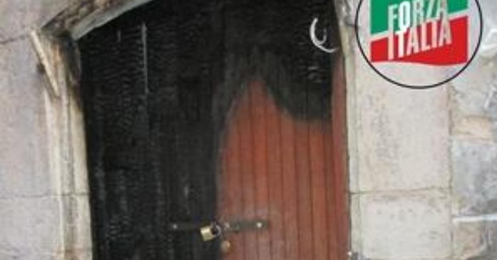 San Marco in Lamis, attentato incendiario alla sede di Forza Italia