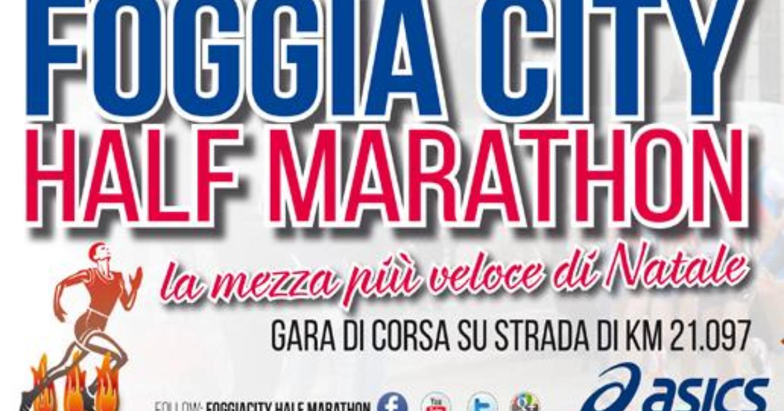 Comincia domattina il lungo fine settimana della "Foggia City Half Marathon"