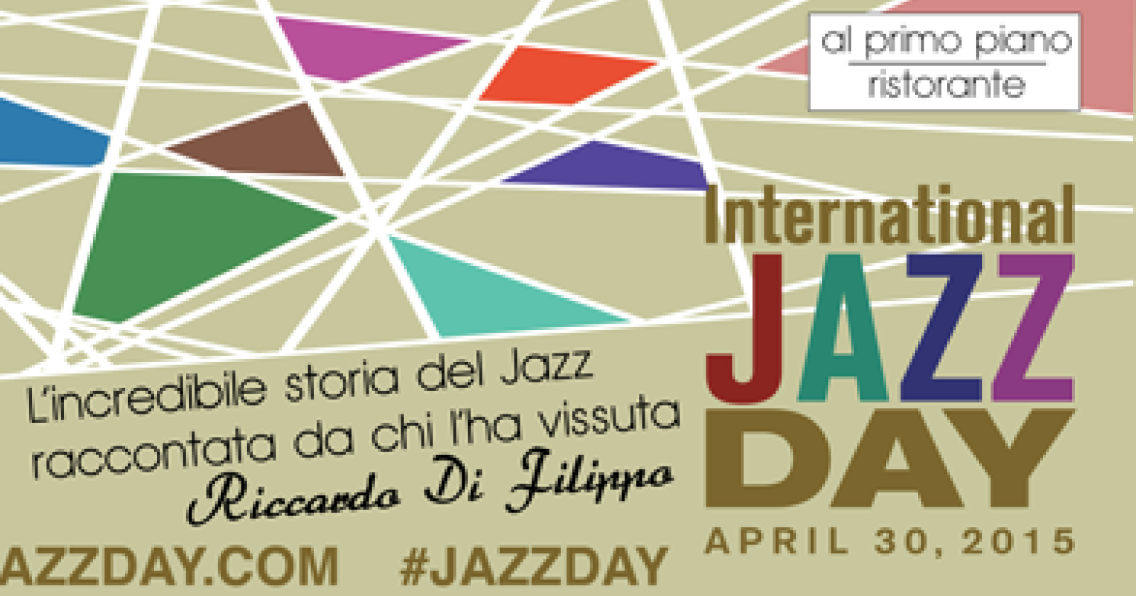 L'incredibile Storia del Jazz raccontata da chi l'ha vissuta: Riccardo Di Filippo