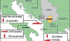 Oggi, 27 febbraio&nbsp;1999, iniziano le azioni militari in Kosovo. Dalla base Amendola 20 caccia F16 al giorno