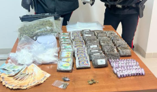 I Carabinieri scoprono 9 chili di droga a Cagnano Varano