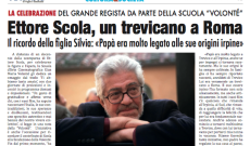 La "Volont&eacute;" celebra Ettore Scola, un trevicano a Roma