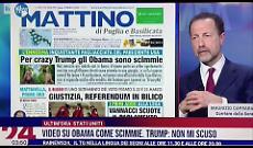 Per crazy Trump gli Obama sono delle scimmie. Referendum sulla giustizia in bilico