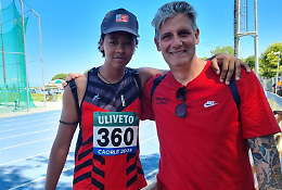 La lanciatrice di Foggia Martina Lukaszek stacca il biglietto per l'Eyof di Maribor: il Festival Olimpico della Gioventù Europea