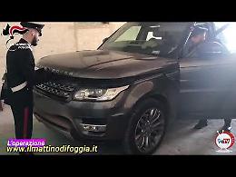 I Carabinieri scoprono a Cerignola il capolinea delle auto di lusso rubate in Italia