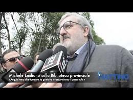 Emiliano: «La Biblioteca di Foggia diventerà regionale»