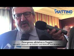 Emiliano a Landella: «Finora nessuno ha chiesto case popolari alla Regione»