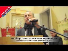 Trivelle, Gatta: "Ora puntiamo a vicere il referendum"