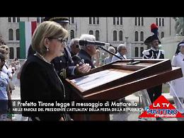 Dalla mafia ai migranti, il saluto di Mattarella per la Festa della Repubblica a Foggia