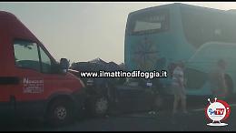 Incredibile incidente in autostrada, dopo Cerignola: 7 auto coinvolte 