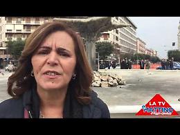 Cordoli a Piazza Cavour a Foggia, Colomba Mongiello: «Landella ritiri il progetto e parliamone»