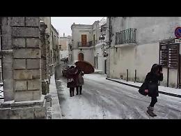 La neve arriva in Capitanata: le immagini più suggestive 