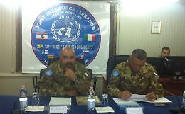 Qui Libano, com'è dura partire per i militari che lasciano i figli a casa