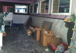 Foggia, sgomberata palazzina in via Conte Appiano. Chiuso anche il Bar Oro Café