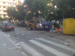Le foto della pulizia dei rifiuti a Foggia