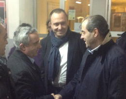 Di Pietro a Foggia: «Meglio votare noi che Grillo»