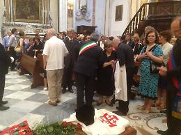 La commozione di Foggia al funerale di Giuseppe Fiore