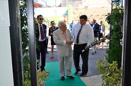Le foto dell'inaugurazione FerGargano della nuova stazione di Apricena 